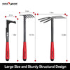 FLORA GUARD Garden Tool Set， 6 Piece Heavy Duty, Large Size Gardening Hand Tools, Sturdy & Durable, Classic Utility Gardening Gift for Men and Women