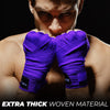 DEFY Professional 180 Inch Hand Wraps for Boxing Muay Thai MMA Elastic Bandages for Men & Women -Pair (Blue)