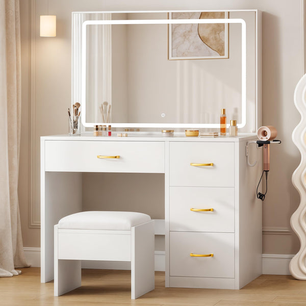 YITAHOME Vanity Desk Set with Large 35