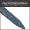 Deborah Lippmann Nail File | Emery Board for Manicure, Pedicure, Buffering | Fine Diamond Ceramic, Stainless Steel Reusable Fingernail Tool | 5-Inch