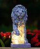 Philodwell Solar Lion Statue for Garden Decor: Outdoor Figurines Sculpture with Ball for Lawn Patio Yard Balcony - Gifts for Mom Grandma Women