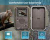 GardePro E5S Trail Camera, 64MP 1296p, HD Game Cameras with 100ft Night Vision, Ultra Fast 0.1s Motion Activated, Waterproof, Camo