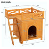 Large Wood Catio Outdoor Cat Enclosure Window, 118