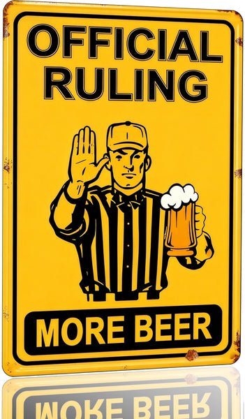 Funny Football Gifts for Men – Vintage Sports College Football Decor 8x12 Vintage Man CaveDecor Tin Sign Bar decor, Party Wall Decoration for Guys Home Bar, Unique Sports Present Idea 02