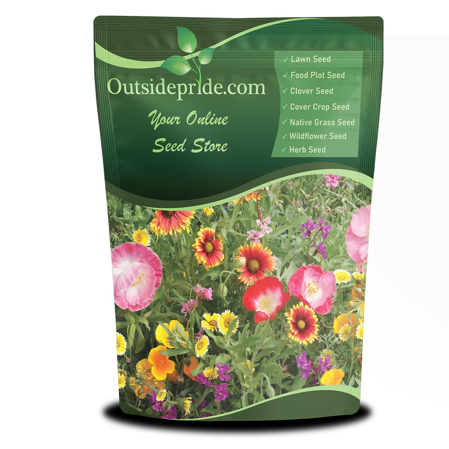 Outsidepride Southwest Wild Flower Seed Mix - 5 lbs. Heat & Drought Tolerant Premium Blend of Annual & Perennial Wildflower Seeds for Planting on Outdoor Lawns & Gardens from Spring to Fall