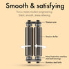 ONO Roller - Handheld Fidget Toy for Adults | Help Relieve Stress, Anxiety, Tension | Promotes Focus, Clarity | Compact, Portable Design | Full Size Titanium