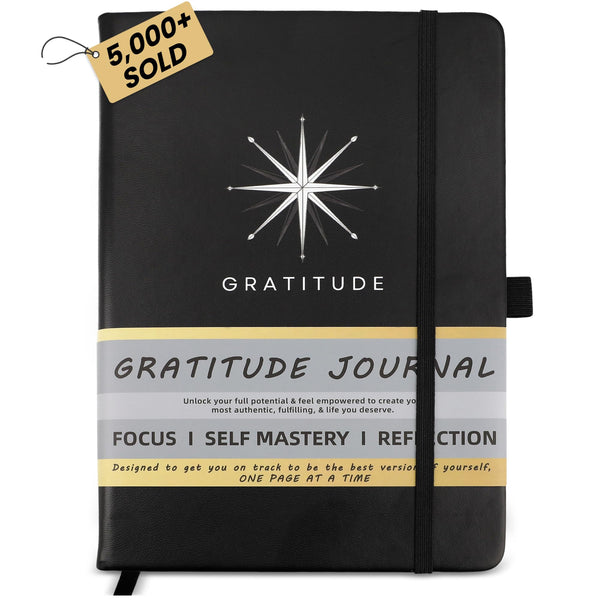 Planners with Purpose Gratitude Journal for Men – Daily Self Care Planner for Happiness, Positivity, Affirmation, Inspirational, Mental Health Wellness – 5 Minute Journal Guided with Prompts Notebook