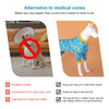 LovinPet Onsies for Dogs Large - Pet Anxiety Relief Shirt, Sun Protection, Dog Pajamas, Comfy Fabric, Bright Leopard Print, Pitbull Clothes, Recovery Shirt for Large Breed Dogs, Blue 2XL