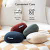 Quiet Mind Weighted Pillow for Adults 9 Lbs - Get Better Sleep - Sustainably Made and Chemical Free - Machine Washable (Medium, Cashew)