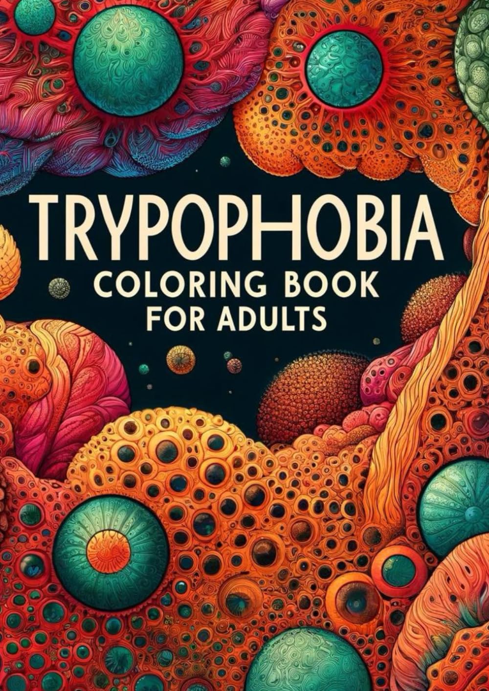 Trypophobia coloring book for adults