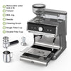 Garvee Espresso Coffee Machine with Grinder, 20 Bar Semi-Automatic Espresso Maker with Milk Frother Steamer Wand for Cappuccino, Latte, Macchiato, 2.8 L Water Tank, PID Temperature Control