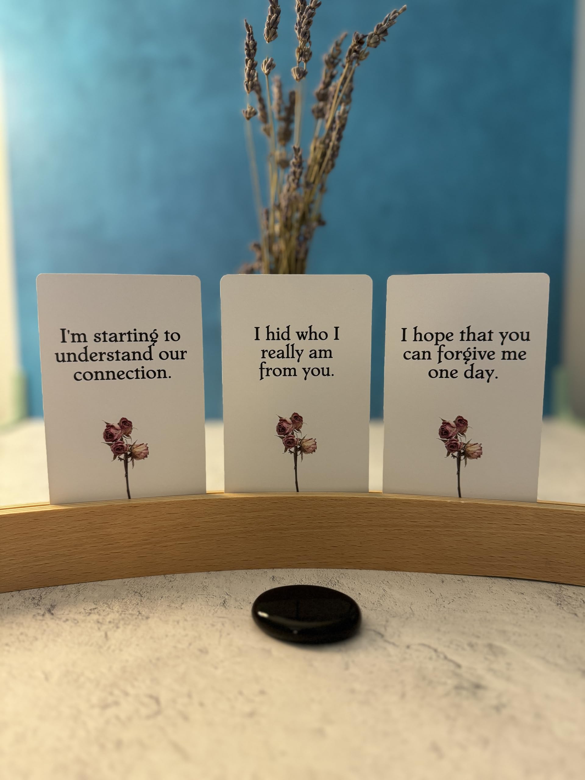 All Things Intuitive The Hidden Truth Oracle - Messages for Relationships in Challenge, 54 Cards, Indie, Premium Card Stock - Made in USA, Pink