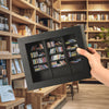 SIHPTO Anxiety Mini Bookshelf with 300pcs Mini Books，Small Bookshelf for Book Lovers, Miniature Book Library Doll House Decoration,Stress-Relieving Gifts for Family and Friends