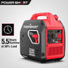 PowerSmart 2500-Watt Portable Inverter Generator with Super Quiet for Camping
