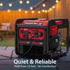 PowerSmart 4400-Watt Portable Generator with Inverter Technology, 30 amp for Home Use and Emergency Backup, 2025 EPA Compliant