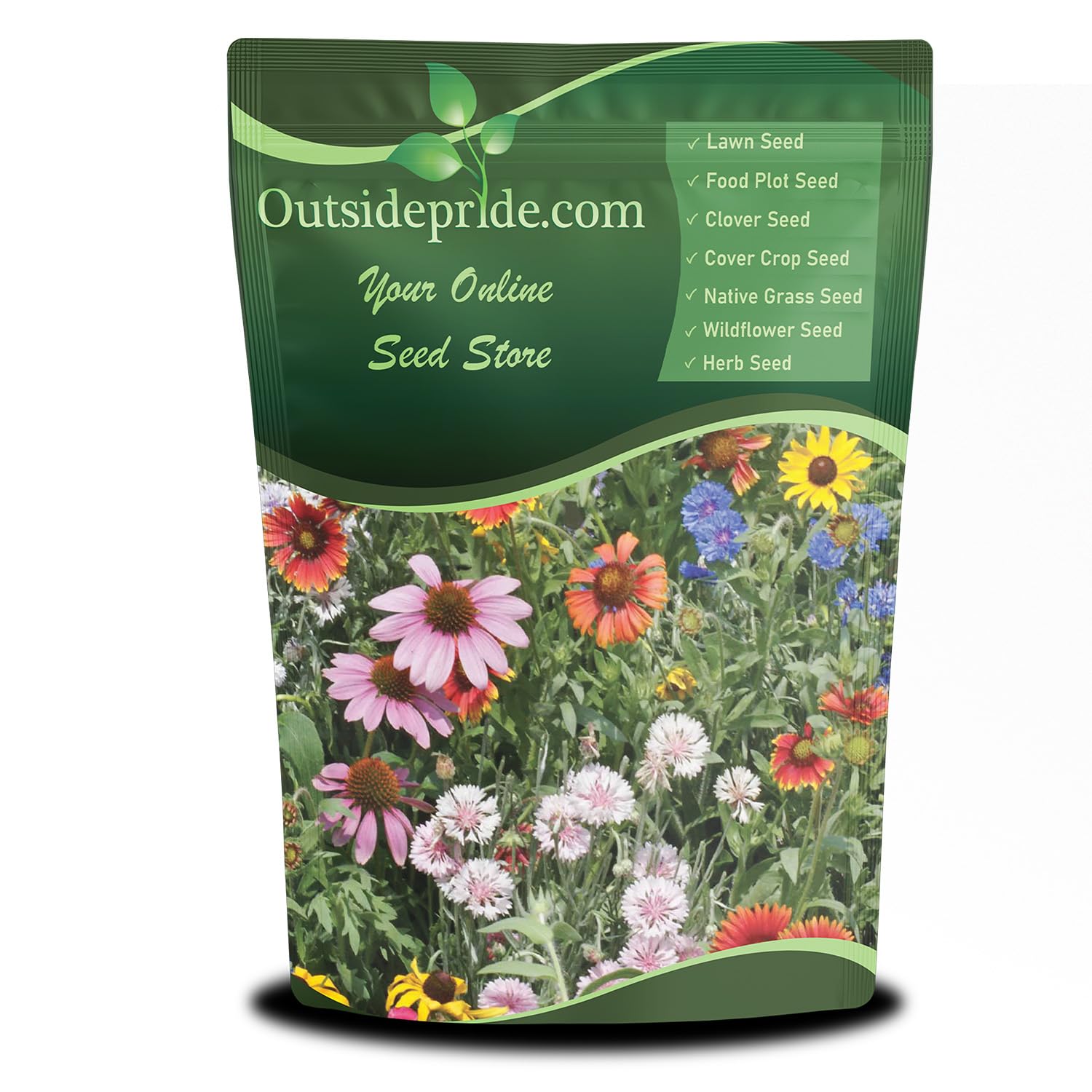 Outsidepride Northeast Wild Flower Seed Mix - 1/4 lbs Premium Blend of Vibrant Biennial & Annual Wildflower Seeds for Northeastern States, Ideal for Meadows, Borders, Gardens, & Attracting Pollinators