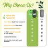 Biodegradable Poop Bags for Dogs,240 Compostable Dog Waste Bags Rolls,Eco-Friendly,Extra Thick,Leakproof,Tear-Resistant,Unscented,Plant-based,ASTM D6400 & EN 13432 Compliant,Light Green
