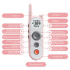 Htcuto Wireless Dog Fence System for Invisible Fence for Dogs Electric Shock Collar for Dogs Training Collar with Remote Portable Waterproof Safe Pet Containment System for 1 Large Medium Small Dog