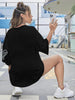 BANGELY Faith Over Fear Shirt Women Graphic Shirts Oversized Workout Gym Christian Religious Tees Drop Shoulder Tee Tops