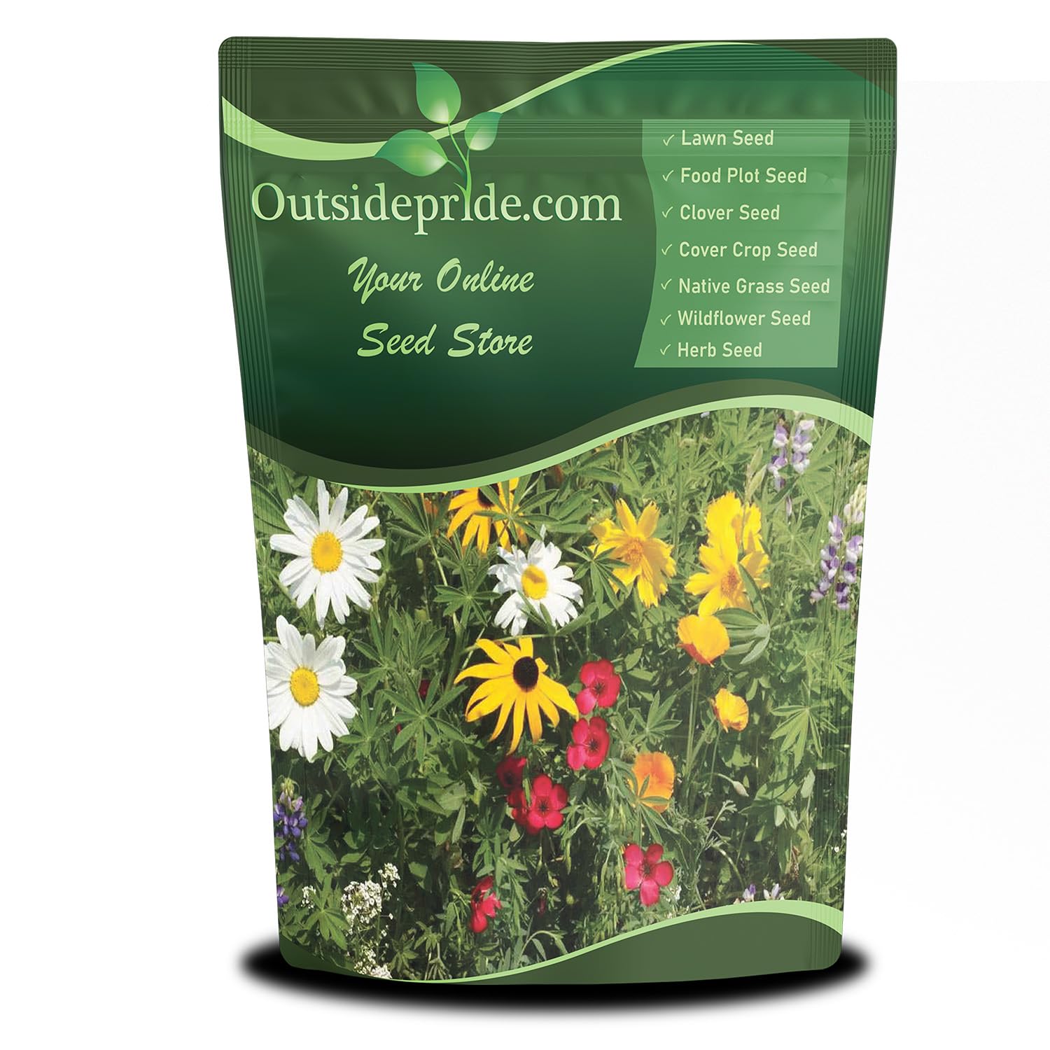 Outsidepride Northwest Wild Flower Seed Mix - 1 lb Premium Blend of Annual & Perennial Wildflower Seeds for Northwestern States - Ideal for Attracting Pollinators, Perfect for Garden Displays