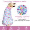 LovinPet Dog Pajamas, Large, Seafoam Unicorn Print, Stretchy, Post Surgery Recovery Suit for Pitbull, 65% Cotton, Breathable, Machine Washable, Pull On, Fantasy Style, Pajamas, Dog Shirt