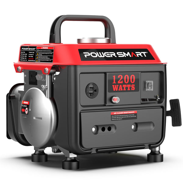 PowerSmart 1200-Watt Portable Generator with Super Quiet, Ultralight for Camping