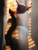 KUKU PANDA No Show Thongs for Women Ladies Comfortable Maternity Panties Seamless Underwear Set Athletic Workout Variety Pack (Black/White/Nude, Small)