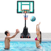YITAHOME Basketball Hoop Outdoor, 4.4-8.5FT Adjustable Portable Basketball Hoop, Basketball Portable Goals with Weighted Bag for All Ages, Indoor Outdoor