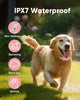 Htcuto Wireless Dog Fence System for 2 Dogs 2 in 1 Electric Fences for Dogs Training Collar with Remote Radius Waterproof Pet Outdoor Containment System Perimeter Collar Wireless Fence with 2 Collars