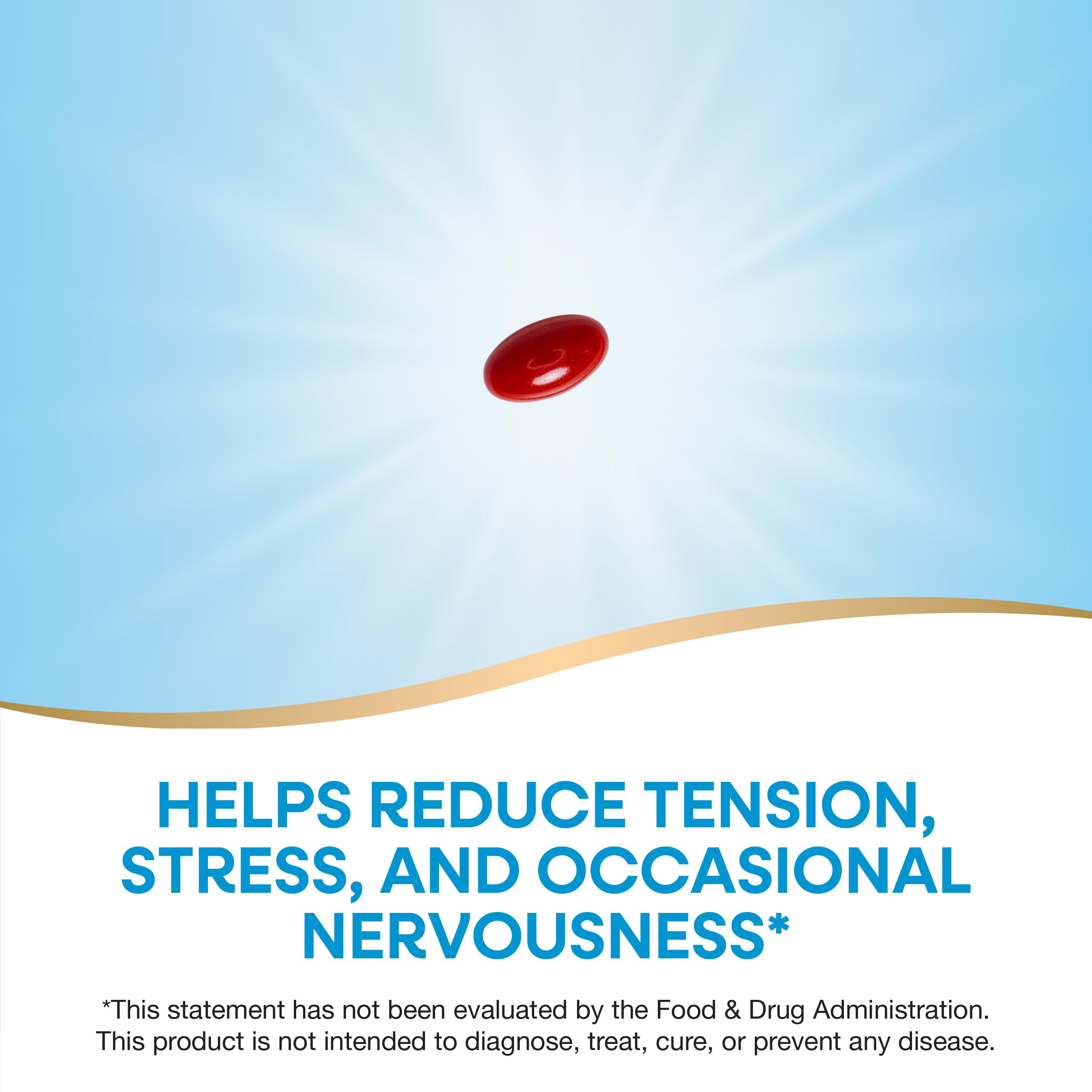 Nature's Way CalmAid, Helps Manage Stress and Tension, Clinically Studied Lavender, Non-Drowsy, 90 Softgels
