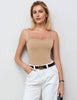 Avidlove Square Neck Bodysuit Sexy Square Neck Body Suits Thong Lace Trim Nude Sleeveless One Piece