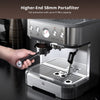 Zstar Espresso Machine with Milk Frother, 15 Bar Professional Coffee Maker with Grinder, Italian ULKA Pump, 2.5L Removable Water Tank, Coffee Machine for Cappuccino Latte, Gift for Mom