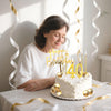 Happy Birthday Candles For Cake, Tyotrbs 36 Pcs Birthday Candles, Happy Birthday Cake Toppers Decorations DIY Cake Decor for Men Women Wedding Anniversary