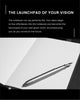 Novium Leatherette Notebook, A5 Hardcover Notebook, Sleek Inspirational Notebooks with Acid-free Papers, Grid Sheets, Professional Notebook, Enhancing Productivity to Achieve Goals, Leather Journal for Men & Women, Inspirational Gifts for Business