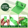 Extra 20% Thicker Dog Poop Bags and Recyclable Poop Bags Dispenser,ASTM D6400 & EN 13432 Compliant Dog Waste Bags,Extra Thick&Leakproof,120Bags,Dark Green