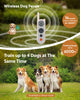 Htcuto Wireless Dog Fence System for 2 Dogs 2 in 1 Electric Fences for Dogs Training Collar with Remote Radius Waterproof Pet Outdoor Containment System Perimeter Collar Wireless Fence with 2 Collars