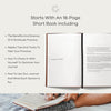 Gratitude Gifted 5-Minute Guided Gratitude Journal for Men & Women – Daily Gratitude Prompts, Mindfulness & Self-Care, Leather Bound Hardcover, Undated, Simple Journal to Foster Happiness & Positivity