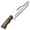 WARIVO KNIFE Handmade D2 Steel 14 Inch Full Tang Bowie Knife with leather sheath, Hunting knife with Wood Handle used for Bushcraft, Outdoor, Camping, Survival