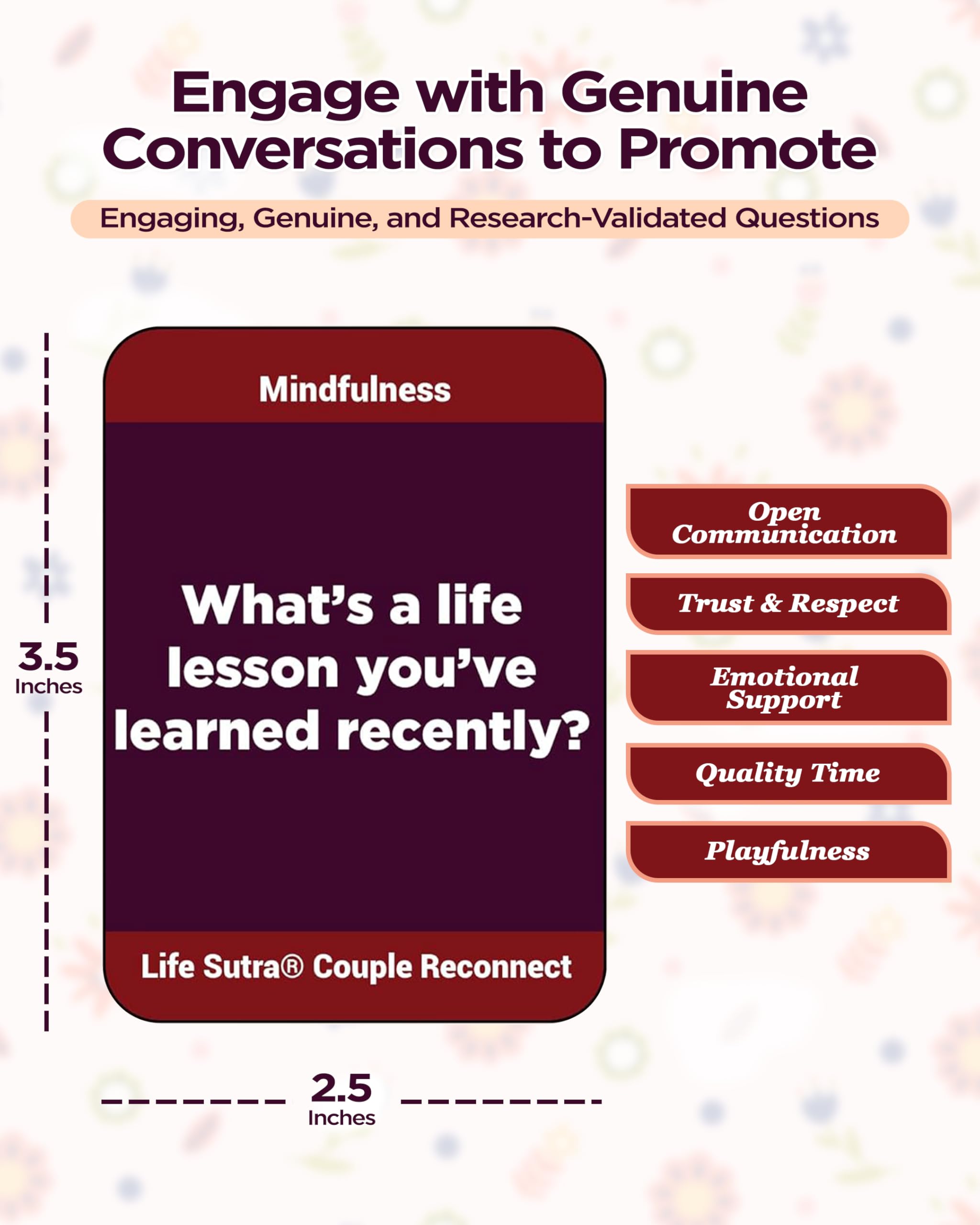 Life Sutra Married Couples Games - 400 Fun Reconnect Activities & Conversation Cards for Adults - Romantic Gift for Anniversary, Birthdays, Wife, Husband - Date Night Ideas Couples Games for Adults