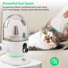 PioneerWorks Dog Grooming Vacuum Blow Dryer and Clippers, Pet Grooming Kit with 2L Large Capacity Dust Box, 5 Pieces Grooming Tools for Dogs and Cats,Green