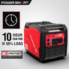 PowerSmart 4800-Watt Portable Inverter Generator with Wheels Handle Kit, CO Sensor, Quiet, 30 Amp for RV-Ready, HB5046C