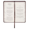 Promises to Strengthen Your Faith King James Version - Brown Faux Leather Gift Book