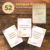 ThinkPsych Moments of Gratitude Deck - 52 Cards to Promote Positivity & Mindfulness - Positive Affirmations Cards & Uplifting Gifts - Inspiring Gratitude Journal Prompts