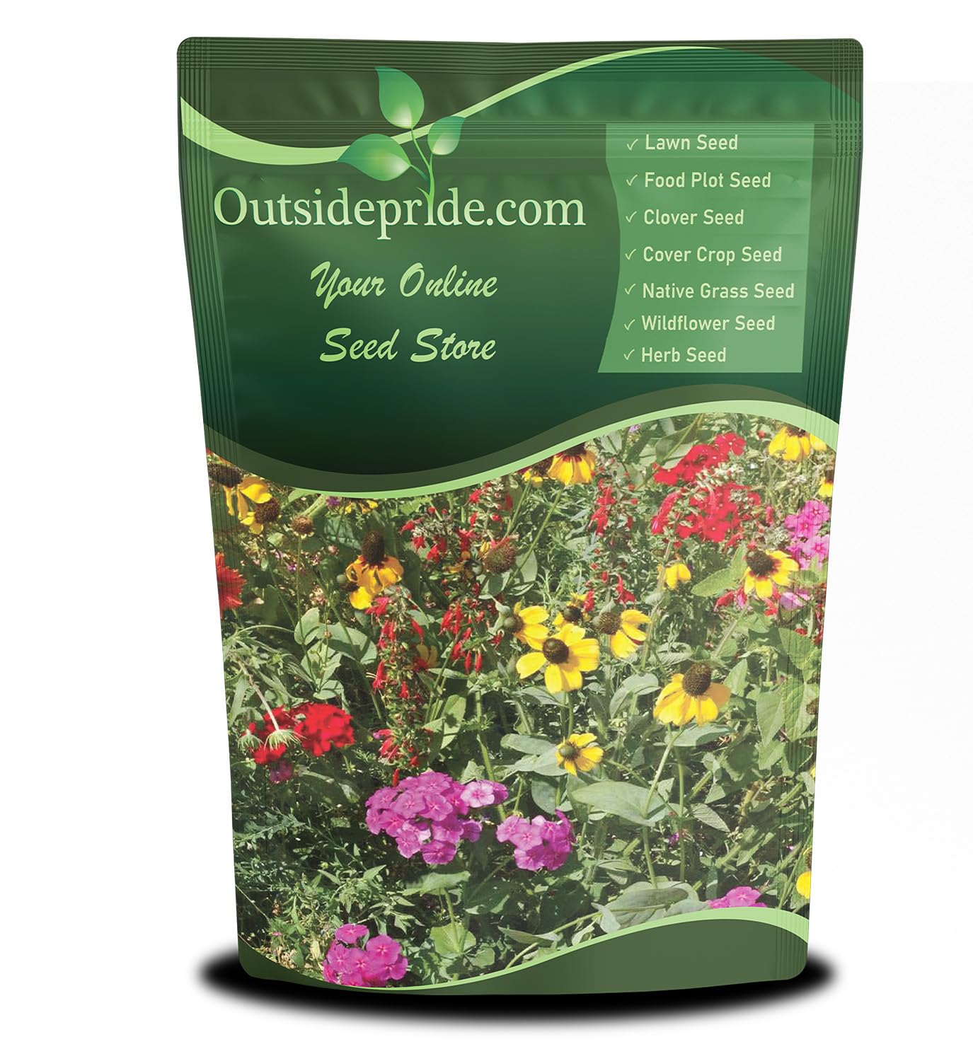 Outsidepride Southeast Wildflower Seed Mix - 1 lb Highly Adaptable, Easy to Grow, Low-Maintenance Mix of Annual & Perennial Wildflower Seeds for Natural Landscapes in Southeastern States