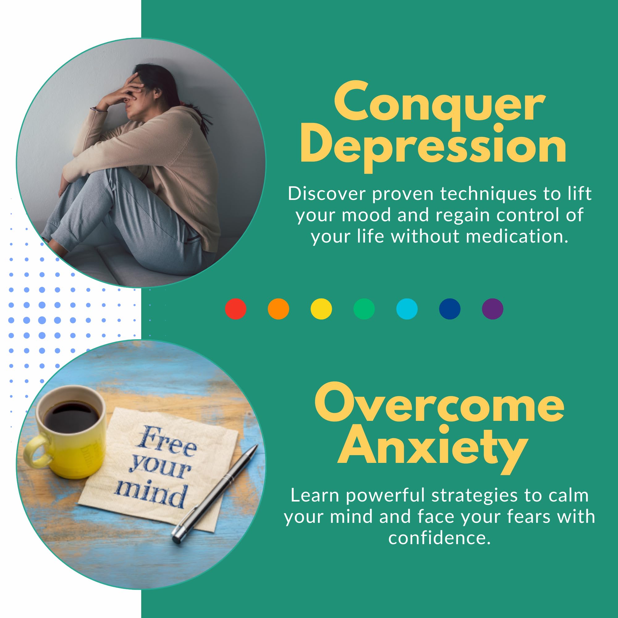 Cognitive Behavioral Therapy - 32 Strategies to Master Your Mind: The Beginners' At-Home Workbook to Transform Negative Thoughts and Stop Overthinking. Understand Your Emotions and Achieve Inner Peace