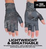 Tough Outdoors Fingerless UV Fishing Gloves - Men & Women - UPF 50+ Sun Protection - Kayaking & Sailing Gloves