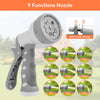 Flora Guard Garden Hose Holder With 1/2 Inch 65Ft Freeze-resistant UV Software, Hose Reels Wall Mount, Removable Hose Reel, 3/4 
