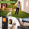 Htcuto Wireless Dog Fence System for 2 Dogs 856 Acre Electric Fences for Dogs Training Collar with Remote Shock Ultrasonic Trainer Waterproof Portable Outdoor Pet Containment System with 2 Collars
