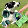 Tear-Free Dog Poop Bags Rolls and Recyclable Poop Bags Dispenser, ASTM D6400 & EN 13432 Compliant Dog Waste Bags,Extra Thick&Leakproof,240Bags,Dark Green