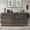 DWVO Farmhouse 6 Drawer Dresser for Bedroom, 59